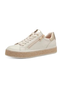 MARCO TOZZI® - Sneaker, Kunstleder, Glitzersteine, für Damen - 197 WHITE COMB