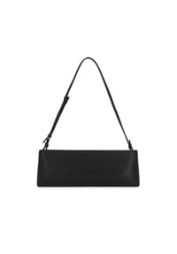 KAZAR STUDIO - Längliche schwarze Handtasche mit Schulterriemen - Schwarz