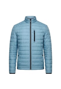 NEW CANADIAN - Steppjacke mit schützendem Stehkragen - grün