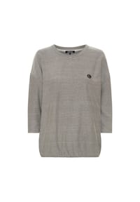 olsen - Shirt mit Rundhalsausschnitt und 3/4-Ärmeln - Dark Navy