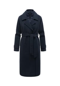ragwear™ - Wintermantel Trenchie Felt Y - Dark Choco