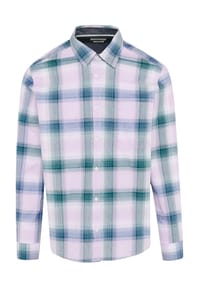 s.Oliver - Freizeithemd, Regular Fit, Langarm, Kent-Kragen, für Herren - 47N2 LILAC/PINK
