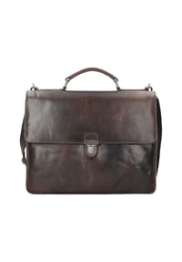 LEONHARD HEYDEN Roma - Roma Aktentasche Leder 39 cm Laptopfach - braun