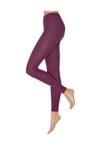 MANGUUN - Feinstrumpfleggings "Micro 60", halbtransparent, 60 den, für Damen - 110601 WEISS