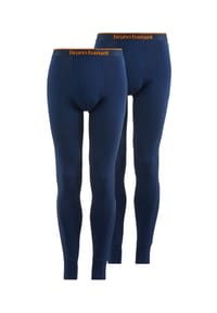 bruno banani - Lange Unterhose 2er Pack WARM UP - Graumelange