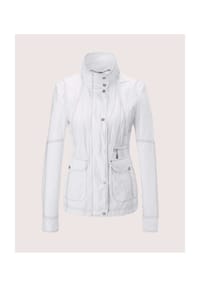 MADELEINE - Sportive Baumwolljacke mit Stehkragen - cappuccino