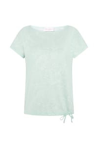 BETTY BARCLAY - Casual-Shirt mit Tunnelzug - blaugrün