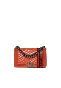 MARC ELLIS - Schultertasche - Fuchsia and Matte Silver