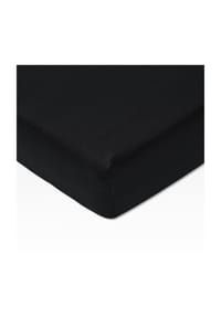 JOOP! UNI Spannbetttuch 90-100x200 cm, Schwarz - JOOP! UNI - Graphit