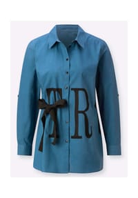 Witt - Longbluse - kirsche-schwarz