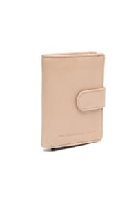 The Chesterfield Brand Kaunas - Kaunas Geldbörse RFID Schutz Leder 7.5 cm - beige