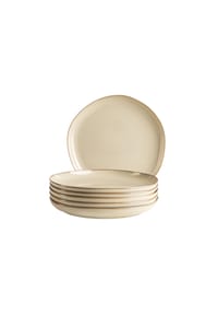 MÄSER Teller Set, Steinzeug Cordelia - Cordelia - braun