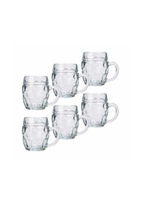 Stölzle Lausitz Bierkrüge Tübinger 300 ml 6er Set transparent - TÜBINGER - transparent