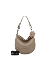 Fritzi aus Preußen Eco Hobo - Eco Hobo Schultertasche 31 cm - mud
