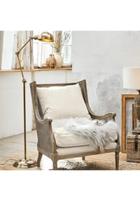 LOBERON - Stehlampe Tulsa messing - messing