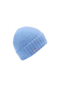 SEEBERGER - Cashmere Aufschlagmütze  16207-2 - 10 SCHWARZ