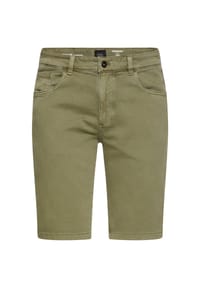 camel active - fleXXXactive® Bermuda Shorts mit Reißverschluss - Olivgrün