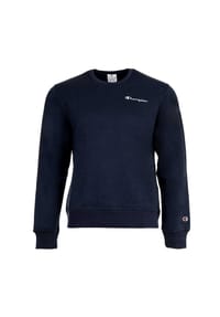 Champion® - Herren Sweatshirt - Heavy Soft Compact Fall Poly Fleece 310 Crewneck Sweatshirt, Logo, einfarbig - Dunkelblau