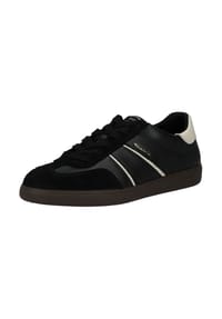 Tamaris - Leder/Synthetik Sneaker - Schwarz