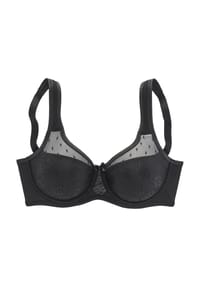 LASCANA - Nuance Minimizer-BH, Formbügel, Spitzen-Details, für Damen - 943 WHITE