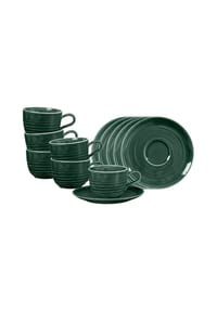Seltmann Weiden Kaffeetassen mit Untertassen Terra 260 ml 6er Set - TERRA - beige