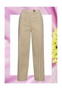 MANGUUN collection - Stoffhose, Leinenanteil, für Damen - 1 PETROL