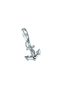 GIORGIO MARTELLO MILANO - Charm Anker mit Seil, Silber 925 - silber