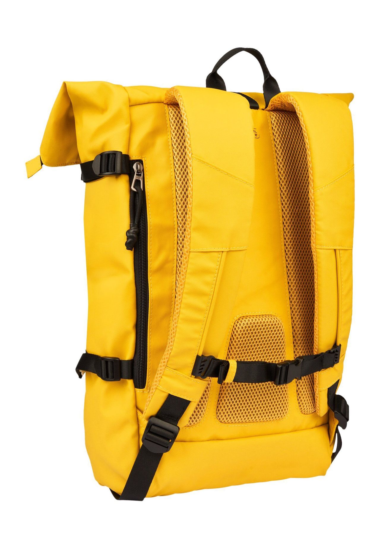camel active Kurierrucksack, Rolltop, ReißVerschluss, Laptopfach, Gelb, 99