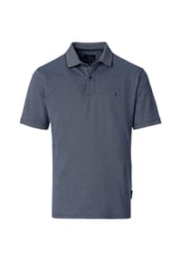 CASAMODA - Poloshirt, Baumwoll-Mix, Logo-Stickerei, für Herren - 102 BLAU