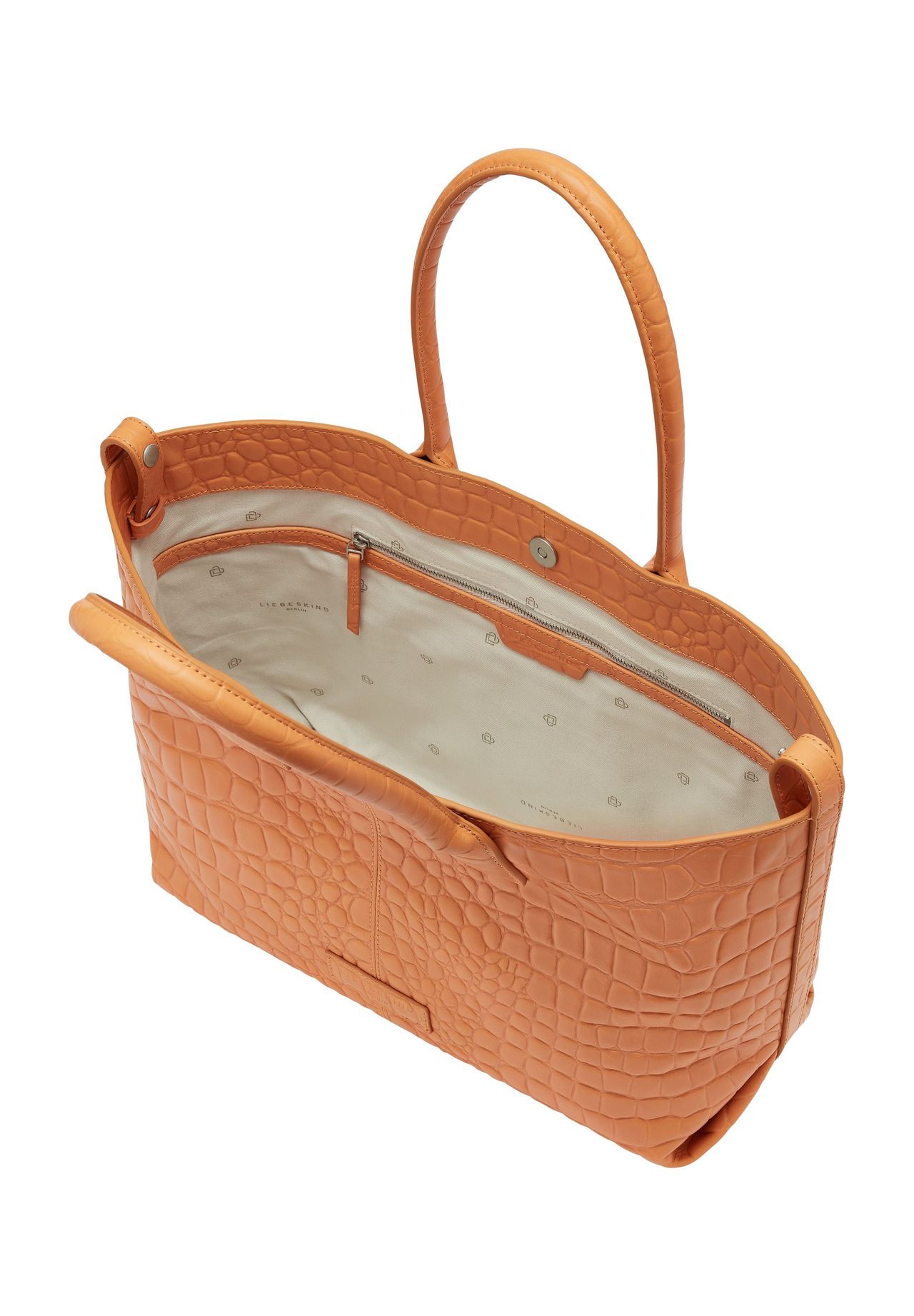 LIEBESKIND CHELSEA KROKO Shopper M, Leder, Krokodil-Optik, für  