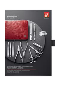 ZWILLING CLASSIC - Etui Classic, 10-teilig - ROT