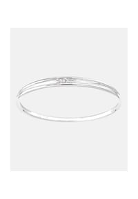 Diamant L'eternel - Trilogie Ring, mit 0.01 ct Diamant, 375 Weißgold - white gold