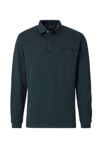 CASAMODA - Poloshirt, Langarm, für Herren - 337 337 GRUEN