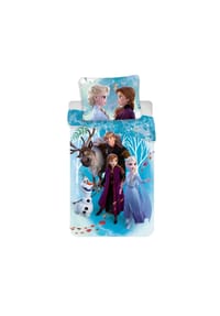 Disney - Disney Frozen Bettwäsche-Set – Kuschelige Baumwolle, 140x200 - Mehrfarbig 200x140 + 70x90 cm