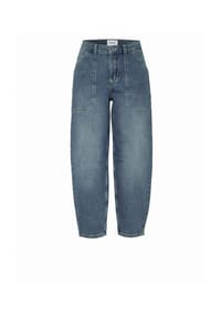 ROSNER STUDIO - Loose-fit-Jeans Mara Worker - Mid Blue Used | 346