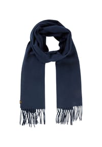 camel active - Schal aus reiner Wolle - Navyblau