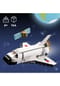 LEGO® Creator 3-in-1 - 31134 Spaceshuttle Spielzeug zum Astronauten zum Raumschiff Bild 10