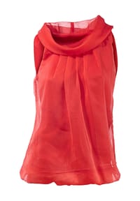 heine - Blusentop - tomatenrot