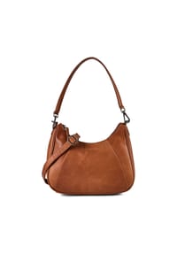GREEN BURRY Fiorentina - Fiorentina Schultertasche Leder 30 cm - black