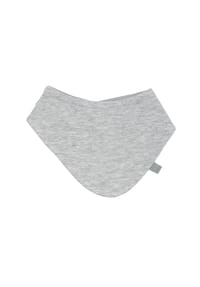 maximo® - BABY-Tuch, Ringeljersey Jerseyfutter gerauht, Klettverschluss - altrosameliert-rehbraun
