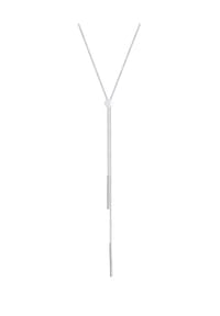 elli. - Halskette Y-Kette Geo Stab Minimal 925 Silber - Gold