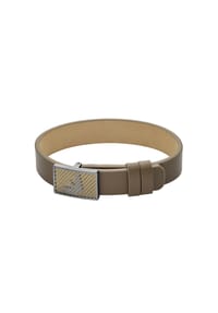 EMPORIO ARMANI - Emporio Armani Herren-ID-Armband aus braunem Leder, EGS3240060 - Zweifarbig