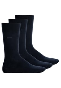 BOSS - Kurzsocken, 3er-Pack, uni, für Herren - 001 BLACK