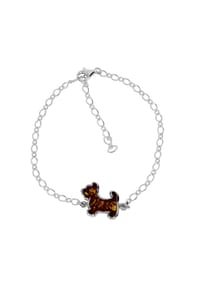 OSTSEE-SCHMUCK® - Armband , Hund , Silber 925/000 - silber