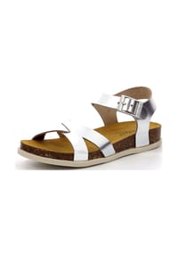 KicKers® - Leder Sandalen - Silber