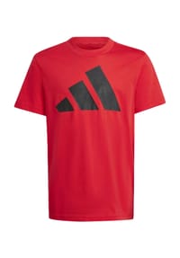 adidas - T-Shirt, Baumwolle, für Kinder - 0 PURRUB/BLACK