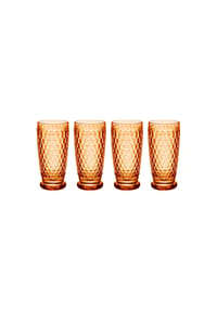 Villeroy & Boch Longdrinkgläser Boston Coloured 400 ml 4er Set - BOSTON COLOURED - blau