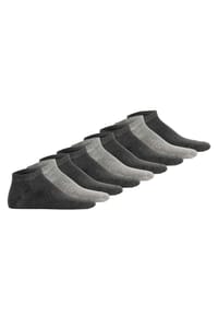 Hudson - Unisex Sneakersocken, 9er Pack - Simply, kurze Socken, einfarbig - Beige meliert