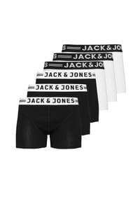 JACK & JONES - Retro Short / Pant 6er Pack Sense - Light grey melange