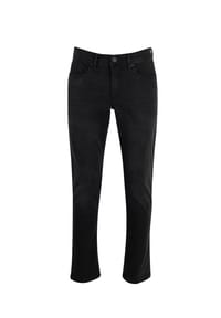 STOOKER® - GLENDALE DENIM Herren 5-Pocket-Jeans lang - black used